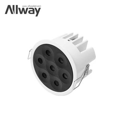 Gömme Spot Tavan Lambası Konut Mağazası Showroom COB 15W LED Downlight